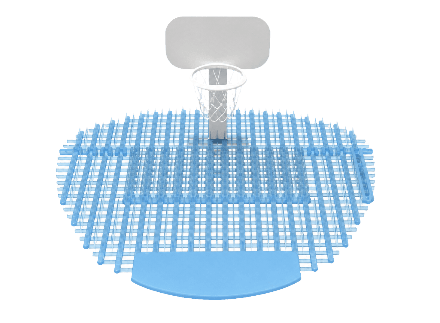 Basketball Athletic Aim urinal pad